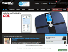 Tablet Screenshot of garni-meteo.cz